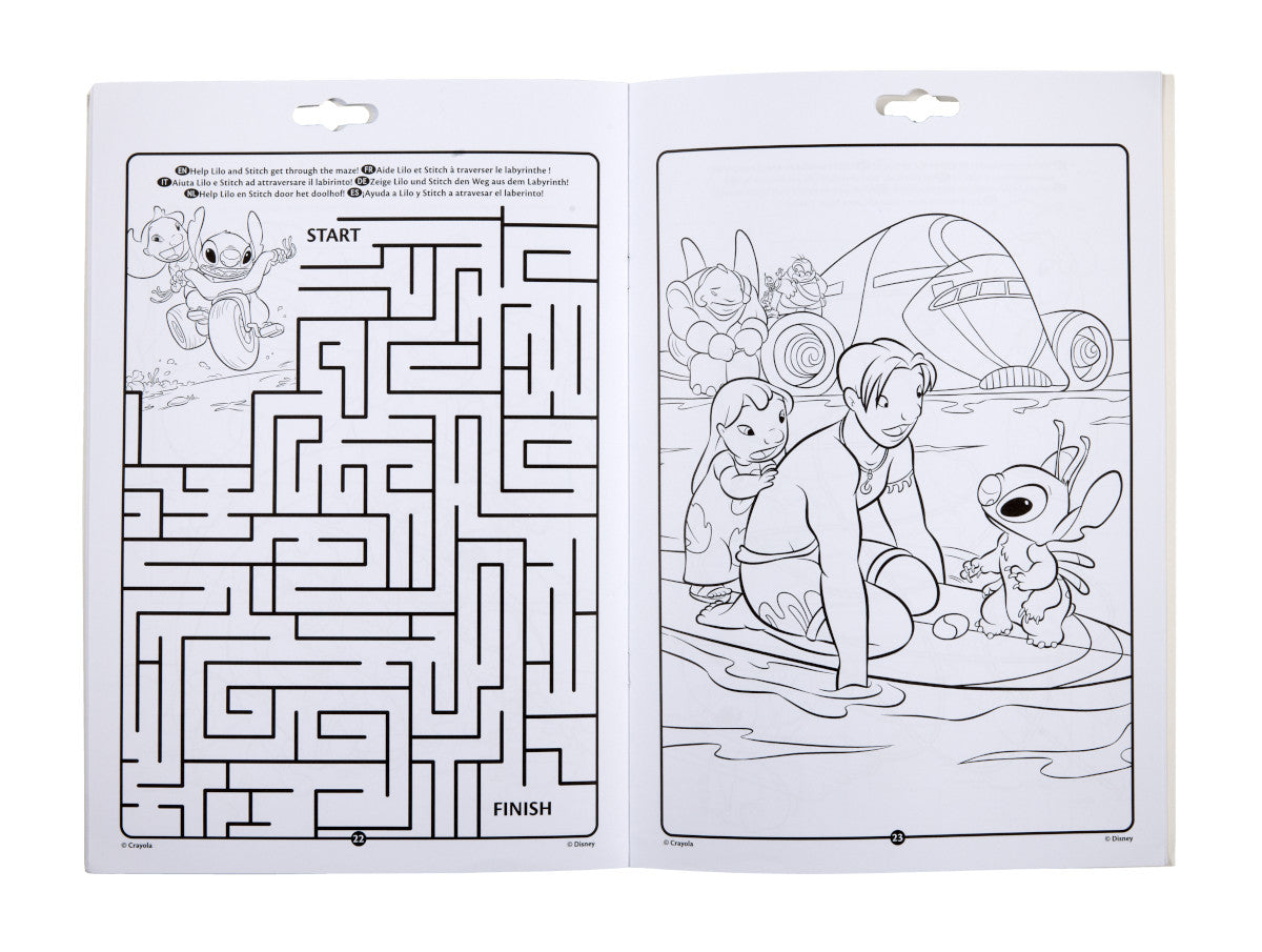 CRAYOLA Lilo & Stitch Coloring & Activity Album