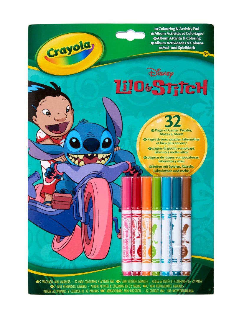 CRAYOLA Lilo & Stitch Coloring & Activity Album