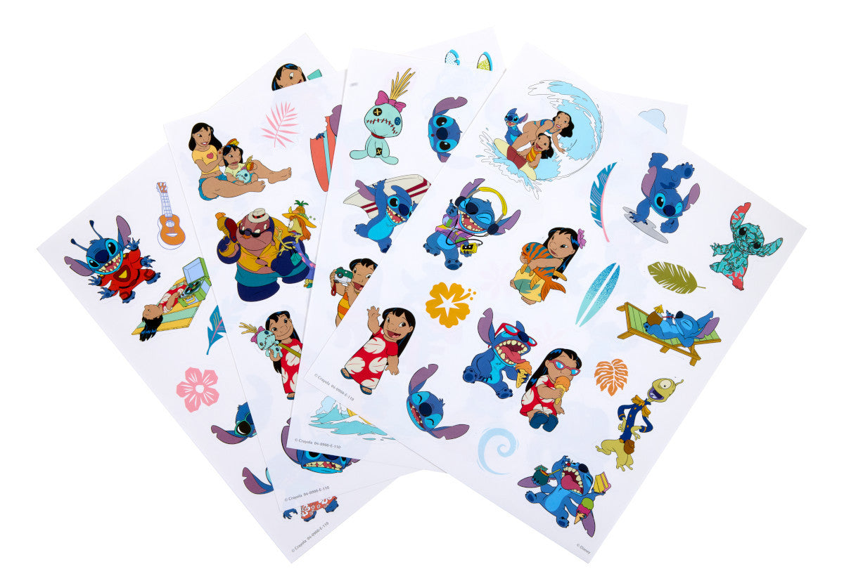 CRAYOLA Disney Lilo & Stitch Color & Sticker Pad – Mess-Free Creative Activity Set - Image 5