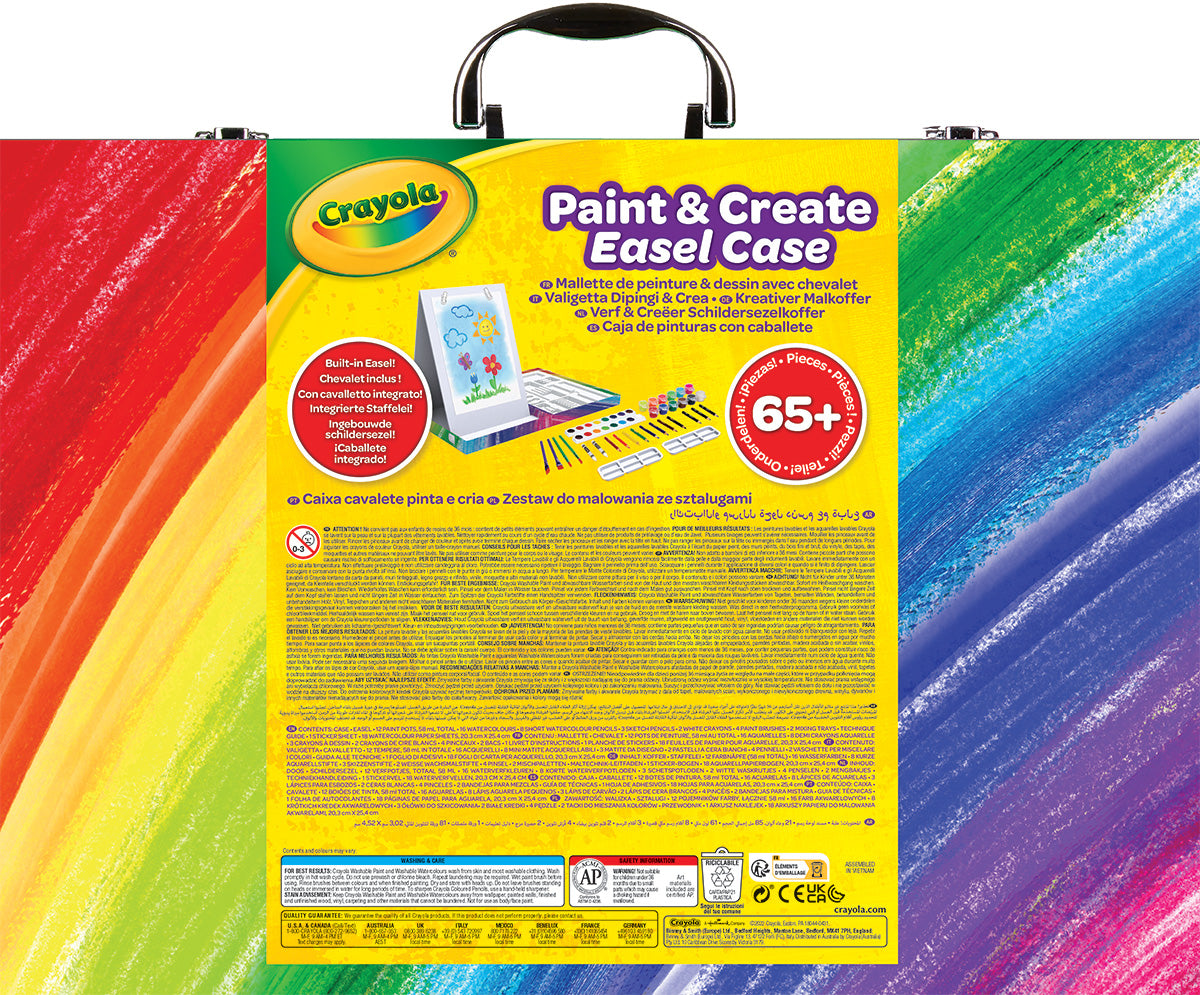 CRAYOLA PAINT & CREATE EASEL CASE