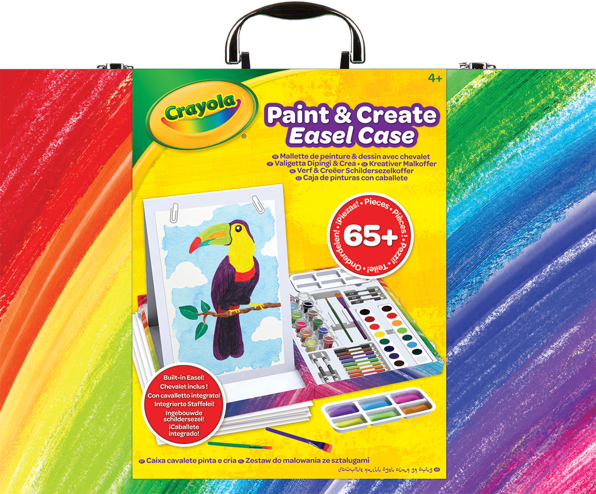CRAYOLA PAINT & CREATE EASEL CASE