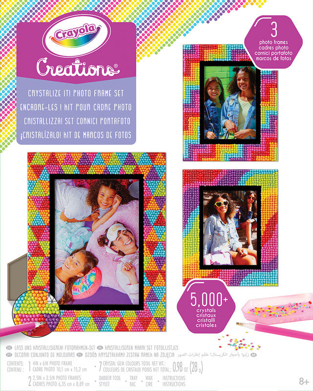 CRAYOLA LLC Crayola CREATIONS CRYSTALIZE IT! PHOTO FRAME SET