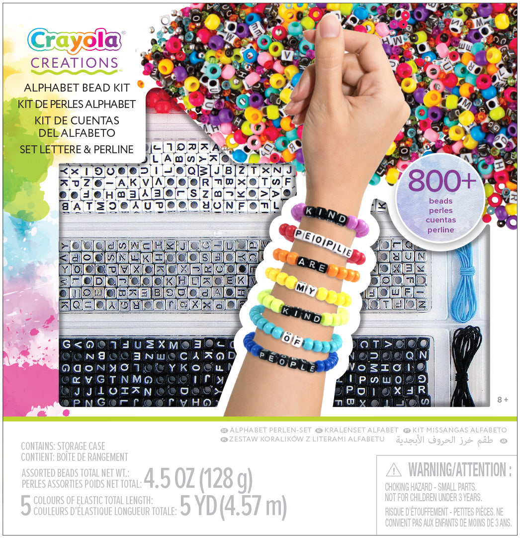 CRAYOLA Creation  Alphabet Bead Kit