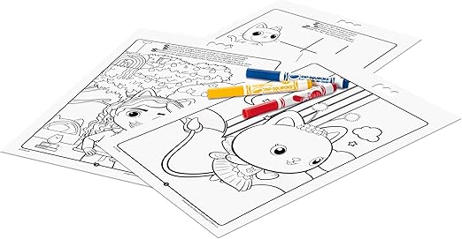 CRAYOLA Gabby Color & Activity Pad Art Kit