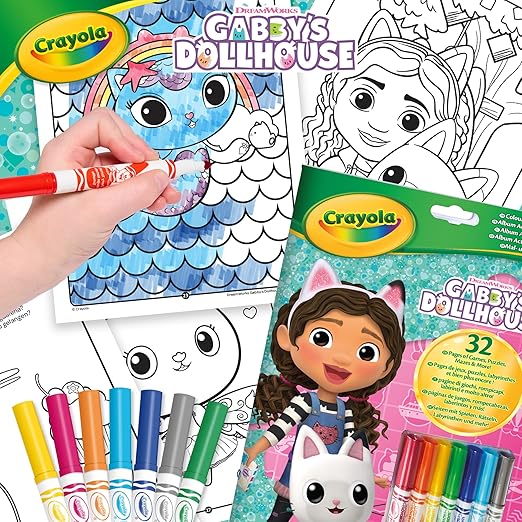 CRAYOLA LLC Crayola Gabby Color & Activity Pad Art Kit Unisex, 3-4 Years - Image 5