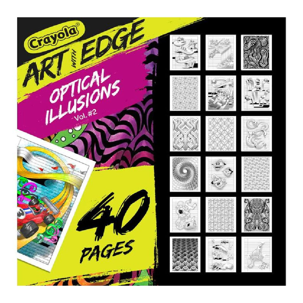 CRAYOLA LLC Crayola Art with Edge Colouring Book Unisex - Image 3