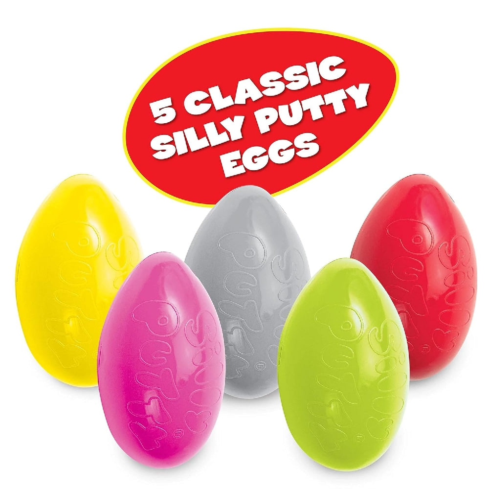 CRAYOLA LLC Crayola Silly Putty Party Pack Unisex, 4+ Years, Pack of 5 - Image 2