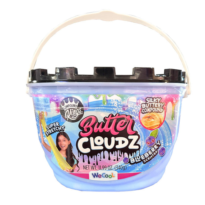 Compound Kings Butter Cloudz – Blueberry – Soft Stretchy Slime for Kids 4+
