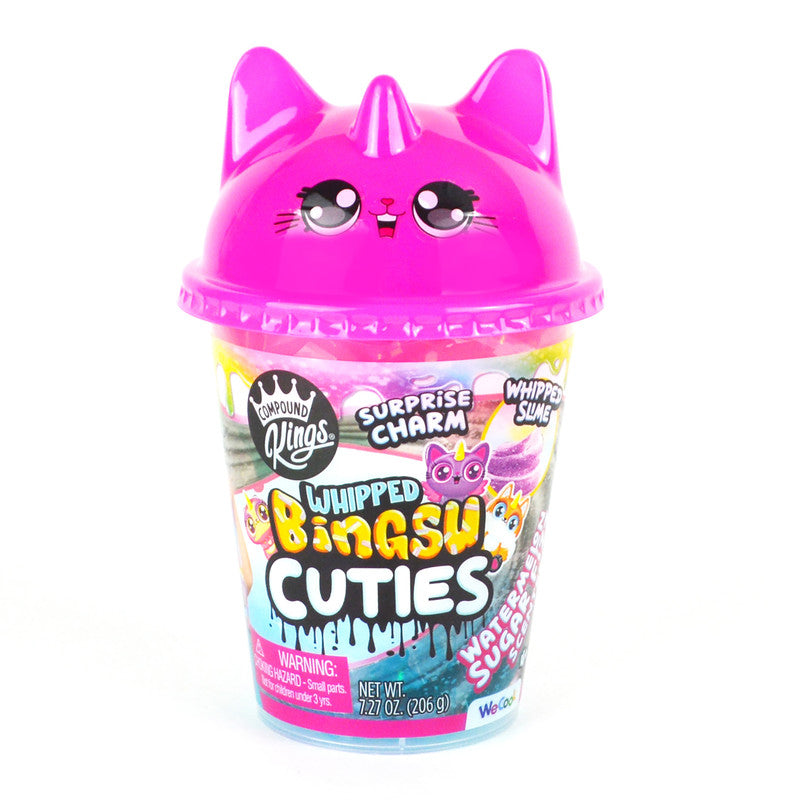 Compound Kings Whipped Bingsu Cuties – Whipped & Bingsu Slime Set with Surprise Charm for Kids 4+ - Image 4