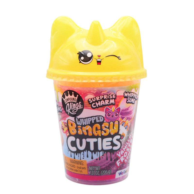 Compound Kings Whipped Bingsu Cuties – Whipped & Bingsu Slime Set with Surprise Charm for Kids 4+ - Image 3
