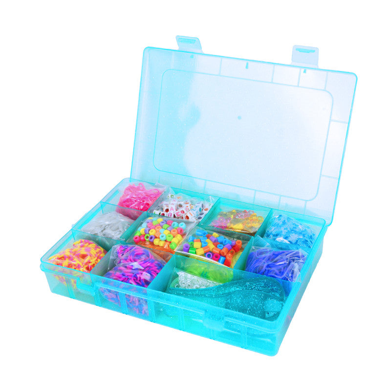 Ily DIY Fashion Bandz Jewelry Kit – Teal Storage Case - Image 2