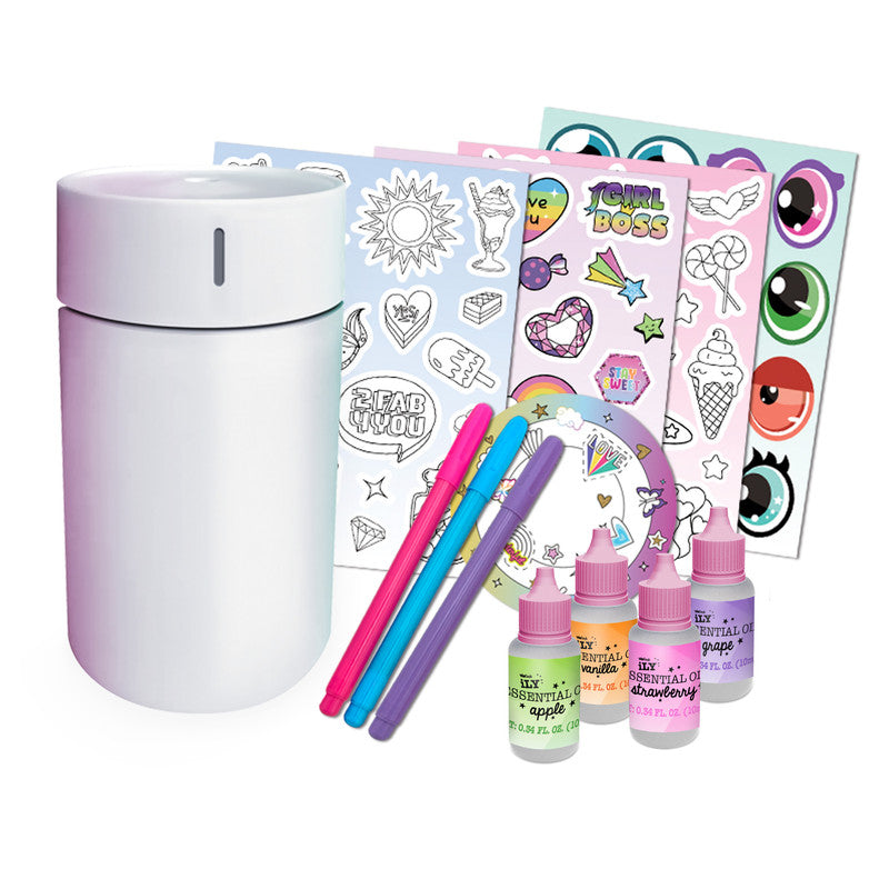 Ily DIY Hydro Diffuser Kit for Kids – Customize Your Room with Scents & Stickers (6+) - Image 2