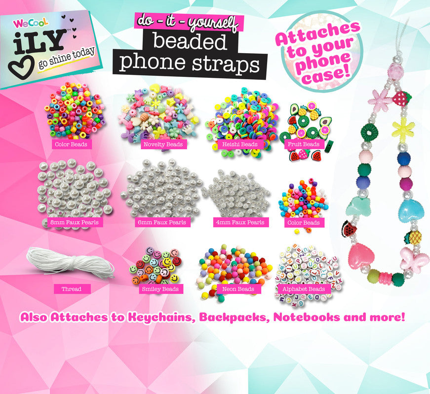 Ily DIY Beaded Phone Strap Kit – Wear & Share Accessories - Image 3