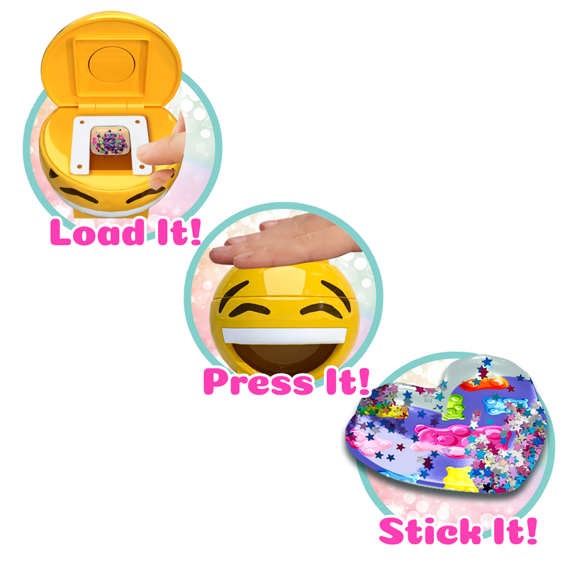 Ily DIY 3D Sticker Maker Deluxe Kit for Kids – Create Fun 3D Stickers with Gems & Glitter (6+) - Image 5