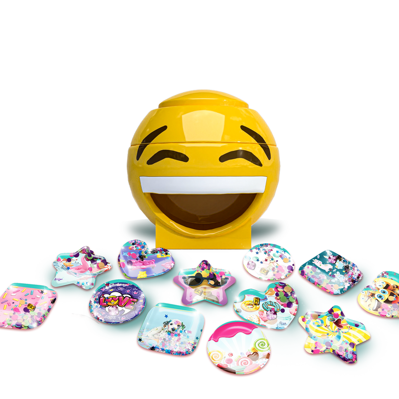 Ily DIY 3D Sticker Maker Deluxe Kit for Kids – Create Fun 3D Stickers with Gems & Glitter (6+) - Image 2