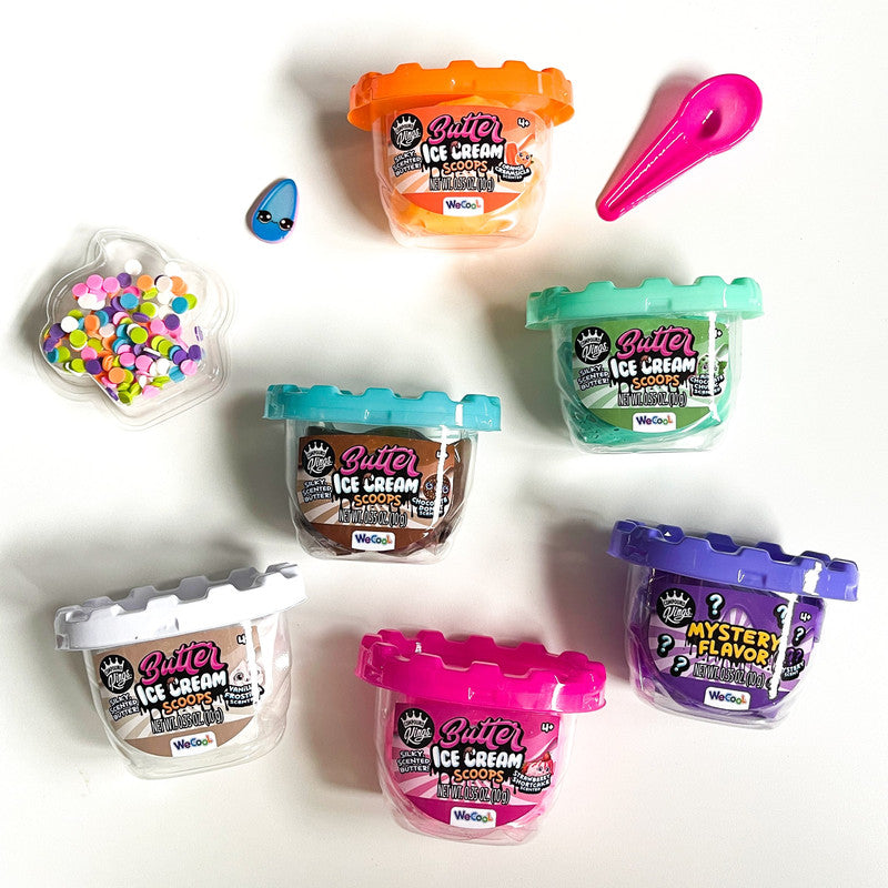Compound Kings Butter Minis Variety Pack – Ice Cream Scoops Sensory Slime - Image 3