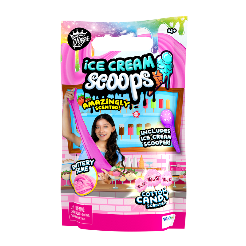 Compound Kings Compound Kings Cotton Candy Scented Slime Clay Unisex, 5-7 Years