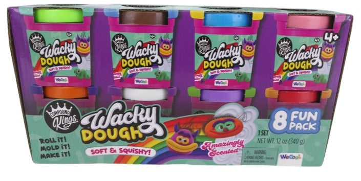 Compound Kings Wacky Dough 8 Pack – Scented Dough Kit for Kids 4+ - Image 2