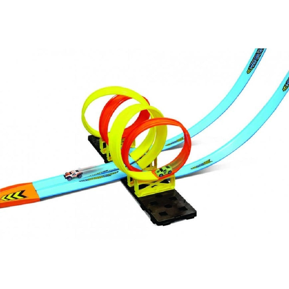 MAISTO DIECAST Maisto Fresh Metal 100 Double Cross Loop Car Playset Boys, 3-4 Years - Image 3