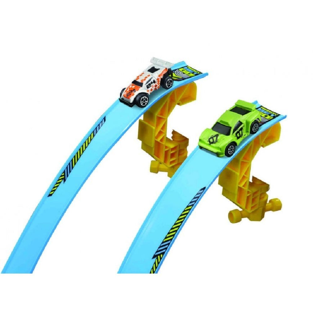 MAISTO DIECAST Maisto Fresh Metal 100 Double Cross Loop Car Playset Boys, 3-4 Years - Image 4