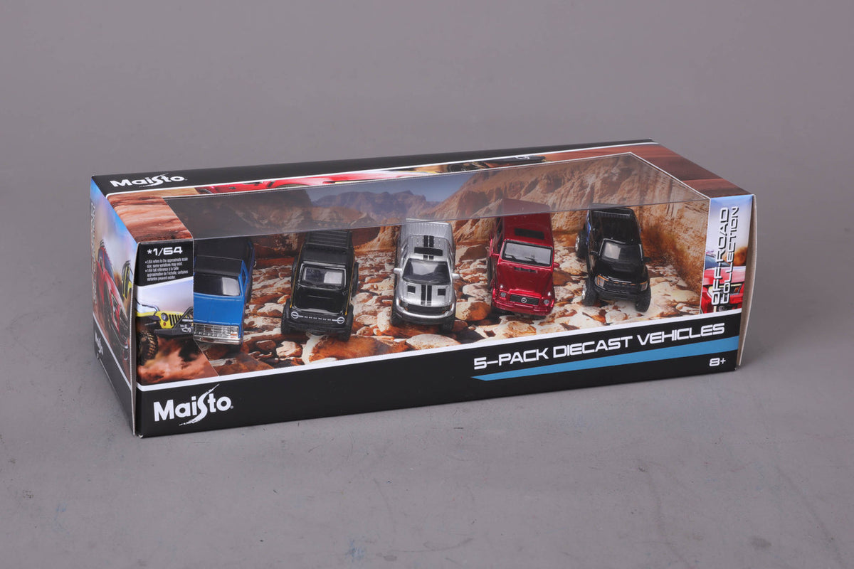 MAISTO DIECAST 1:64 Maisto 5-pk.(OFF-ROAD Collection & SPECIAL Collection) - Image 2