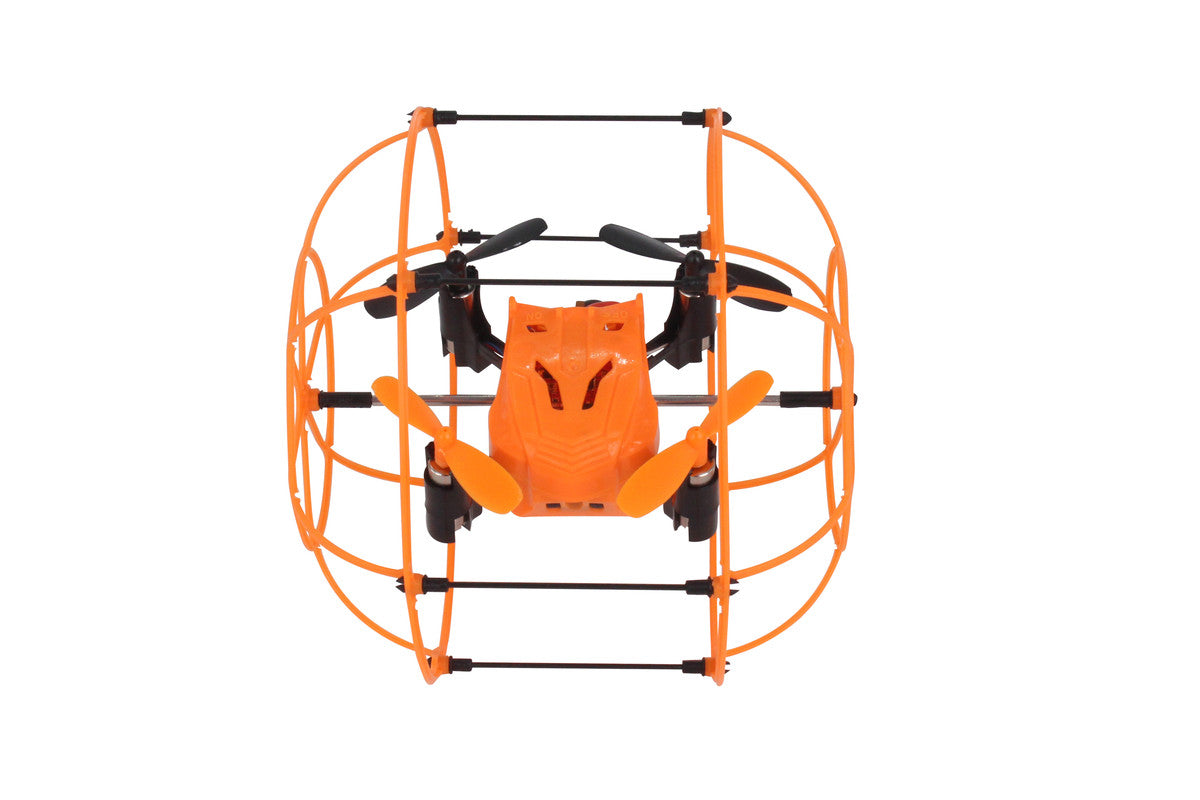 MINI SKY WALKER 2.4G RC QUADCOPTER (Orange )" - Image 2