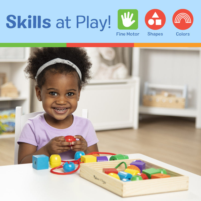 SPINMASTER Melissa & Doug PRIMARY LACING BEADS - EDUCATIONAL TOY - Image 6