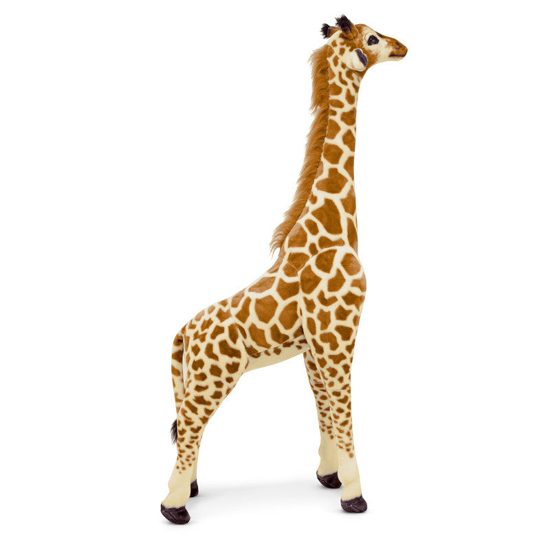 Melissa & Doug Giant Giraffe - Lifelike Plush Stuffed Animal (over 4 feet tall)