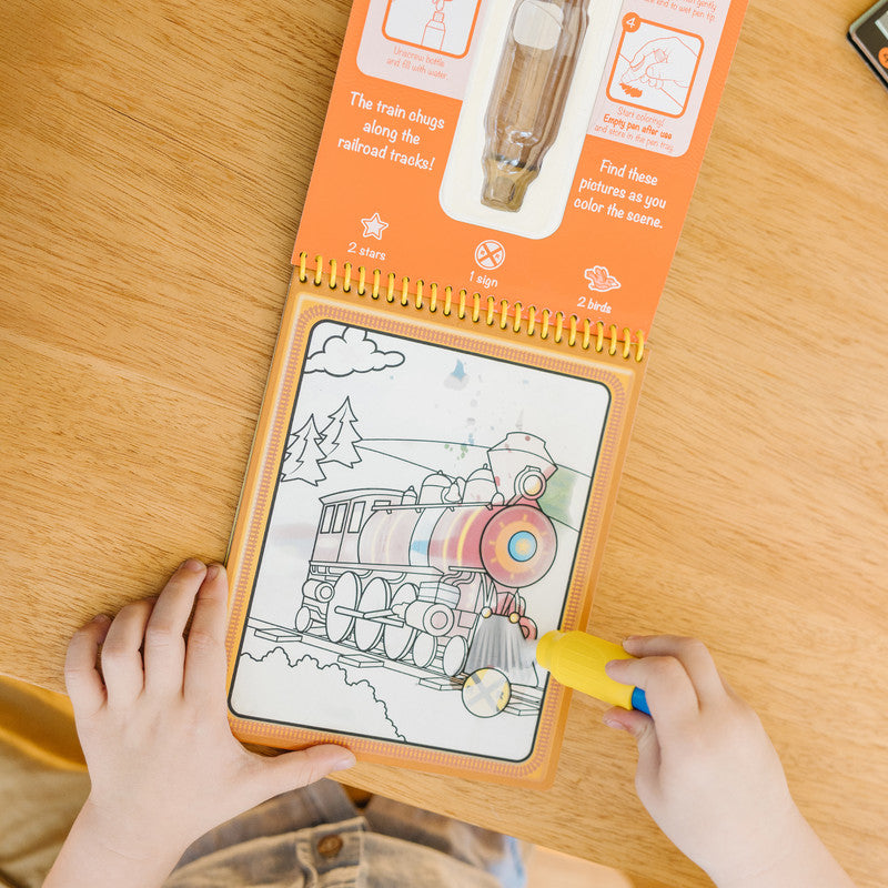 Melissa & Doug On the Go Water Wow! Reusable Water-Reveal Activity Pad - Vehicles