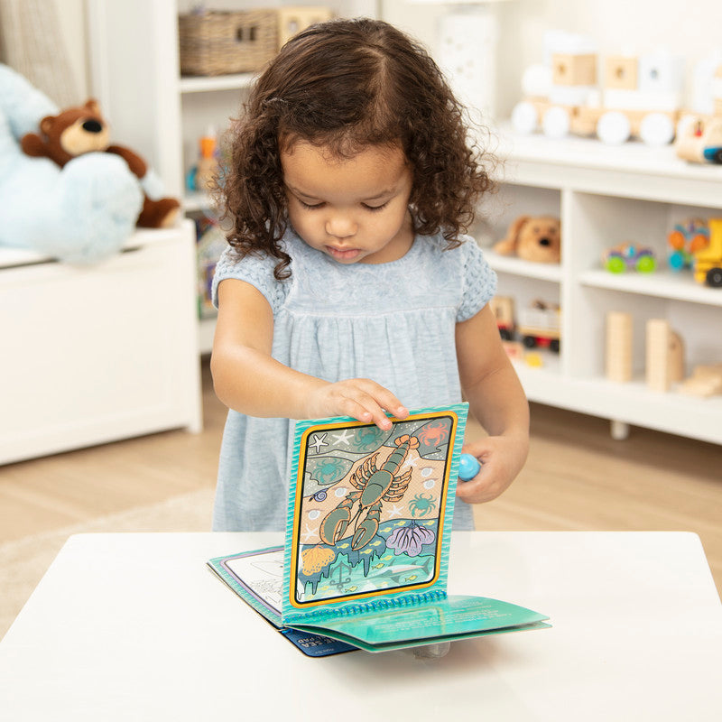 Melissa & Doug On the Go Water Wow! Reusable Water-Reveal Activity Pad - Under the Sea - FSC Certified