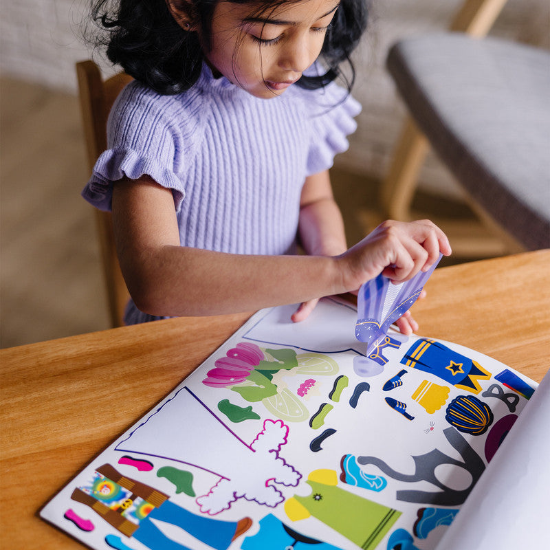 SMD _MELISSA & DOUG _SPIN MASTER Melissa & Doug Reusable Sticker Pad: Dress-Up - 165+ Reusable Stickers - Image 4