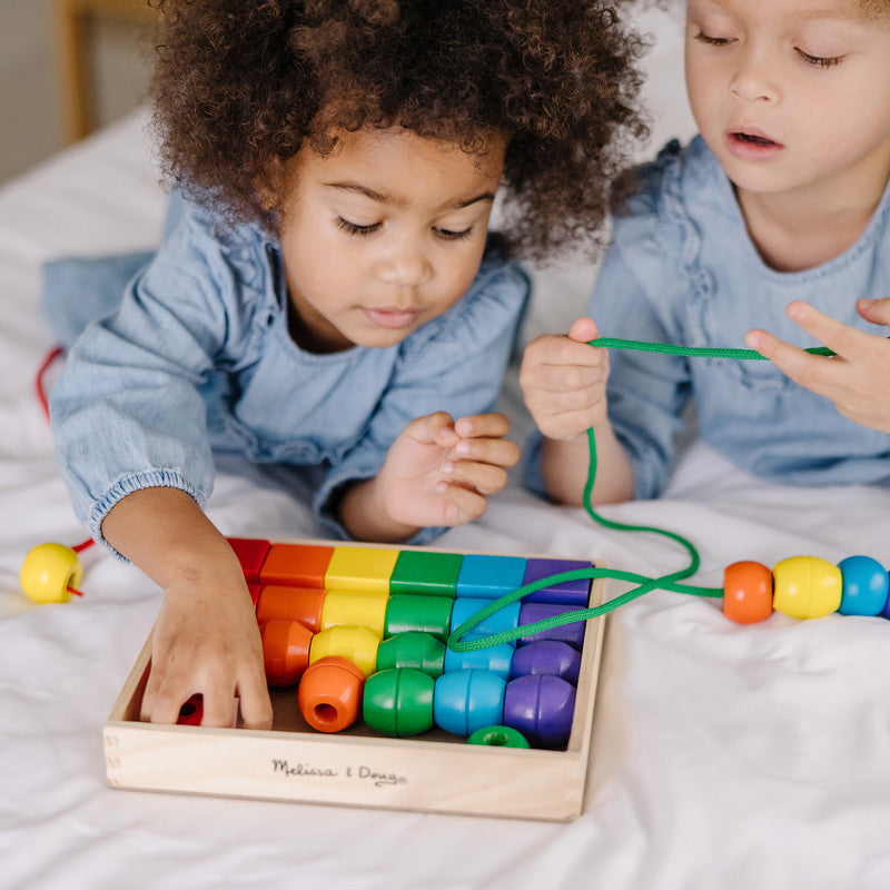 SPINMASTER Melissa & Doug PRIMARY LACING BEADS - EDUCATIONAL TOY - Image 5