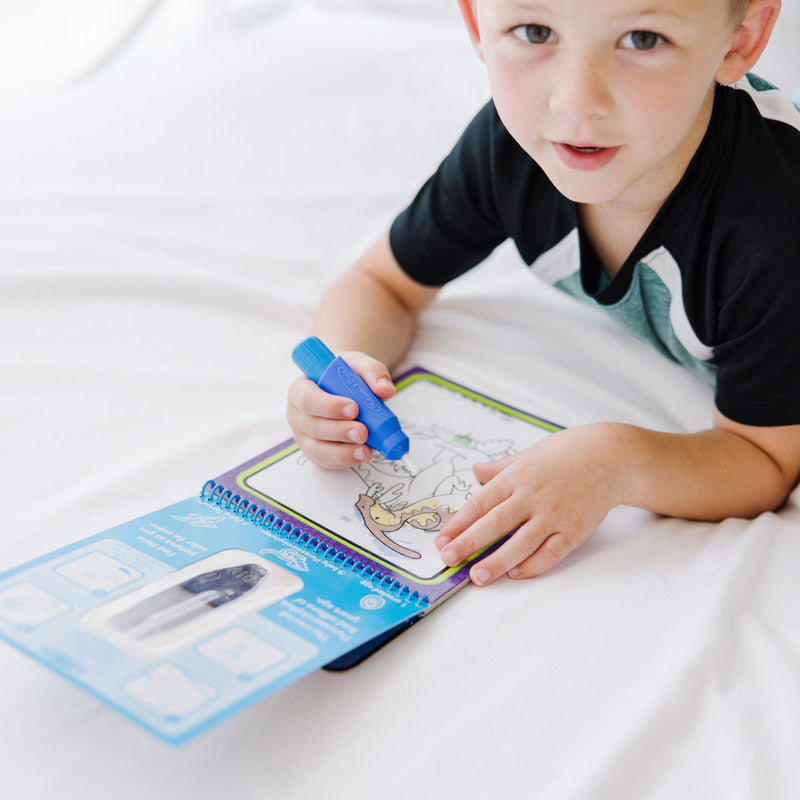 Melissa & Doug On The Go Water Wow! Reusable Water-Reveal Activity Pad Travel Toy – Dinosaurs