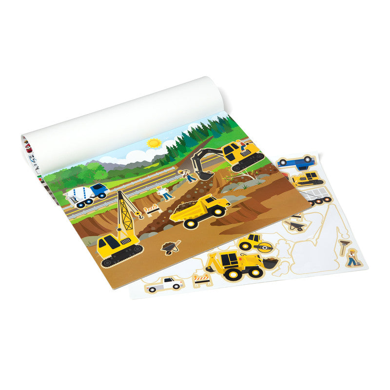 SMD _MELISSA & DOUG _SPIN MASTER Melissa & Doug Reusable Sticker Pad: Vehicles - 165+ Reusable Stickers - FSC Certified - Image 3