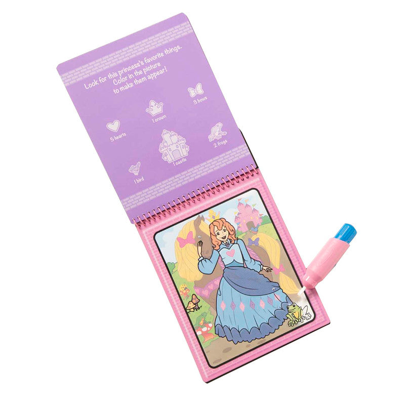 Melissa & Doug On the Go Water Wow! Reusable Water-Reveal Activity Pad - Fairy Tale - FSC Certified