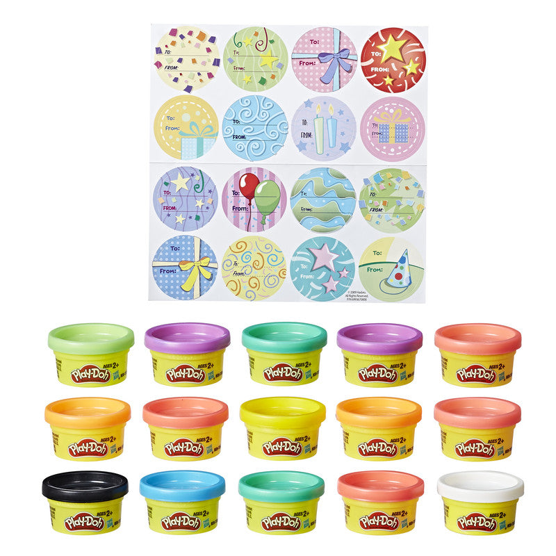 Play-Doh Party Bag, 15 Mini Play-Doh Cans for Kids Party Favors, Trick or Treat Toys, Classroom Prizes, Toys for 2 Year Olds and Up, 1 Ounce Each - Image 3