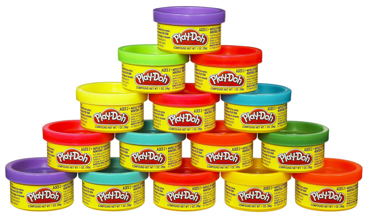 Play-Doh Party Bag, 15 Mini Play-Doh Cans for Kids Party Favors, Trick or Treat Toys, Classroom Prizes, Toys for 2 Year Olds and Up, 1 Ounce Each - Image 2