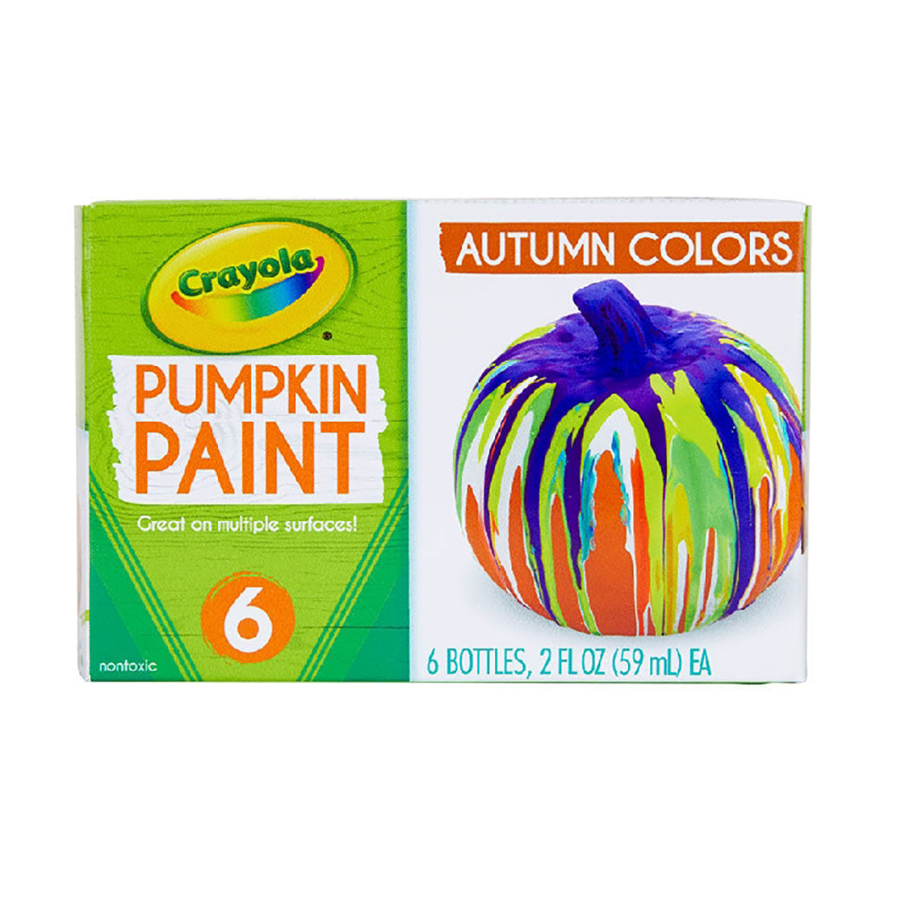 CRAYOLA LLC Crayola Acrylic Pumpkin Paint Set Unisex, 5+ Years, Pack of 6
