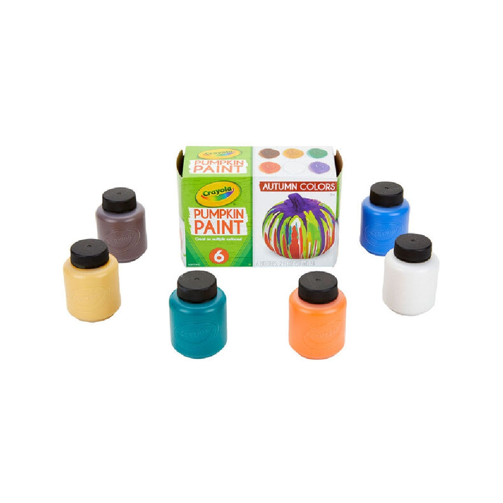 CRAYOLA LLC Crayola Acrylic Pumpkin Paint Set Unisex, 5+ Years, Pack of 6 - Image 2