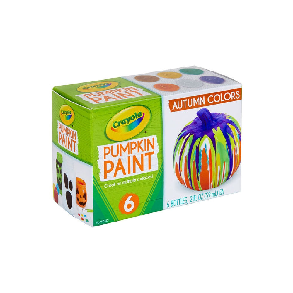CRAYOLA LLC Crayola Acrylic Pumpkin Paint Set Unisex, 5+ Years, Pack of 6 - Image 3