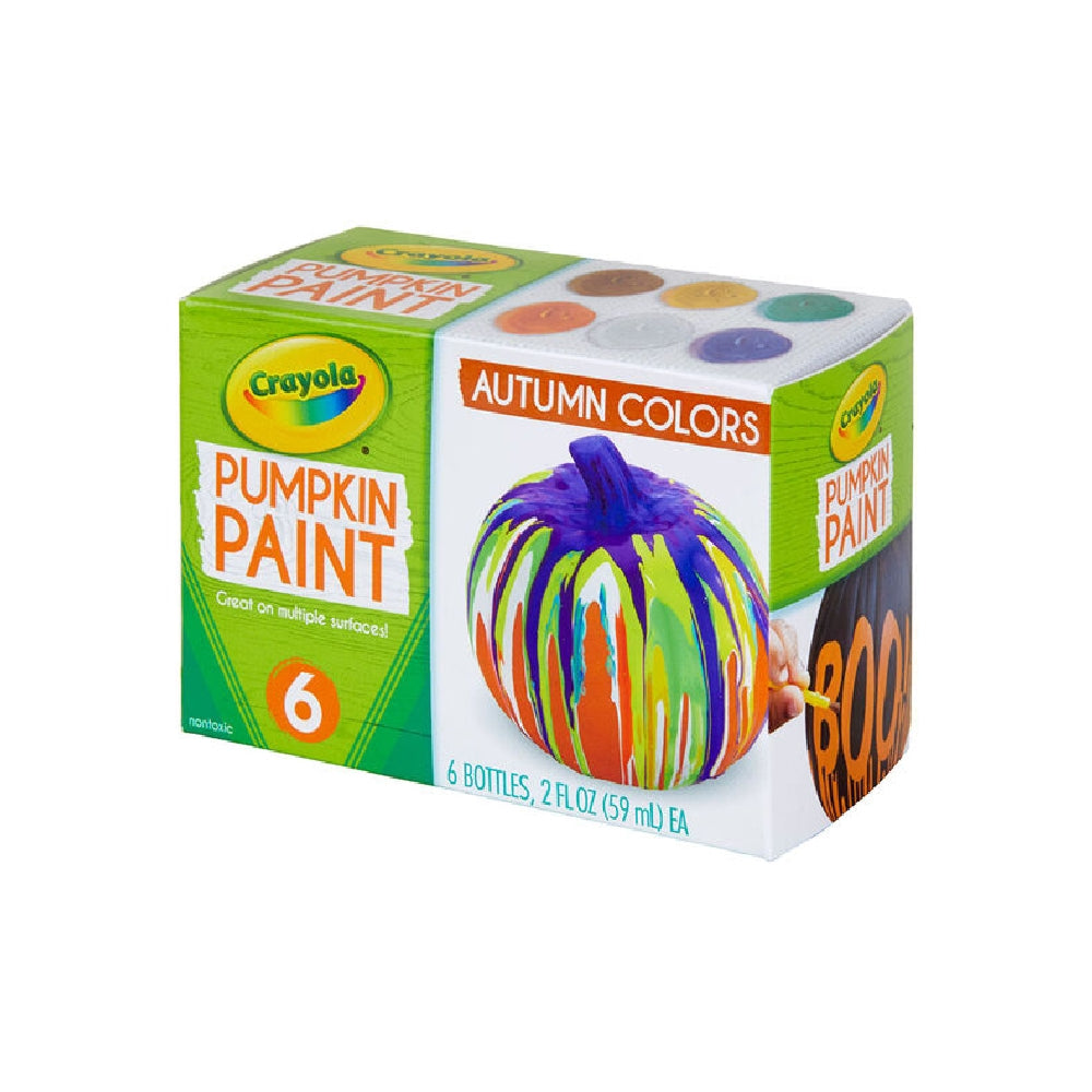 CRAYOLA LLC Crayola Acrylic Pumpkin Paint Set Unisex, 5+ Years, Pack of 6 - Image 4