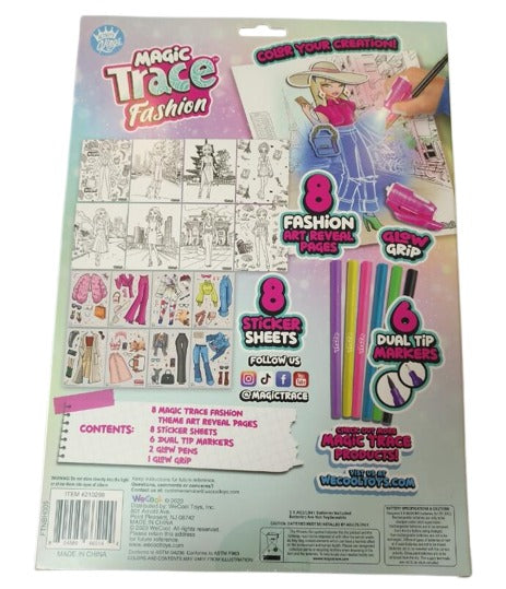 Compound Kings Magic Trace Fashion Starter Pack – Light-Up Art Activity Kit for Kids 6+ - Image 3