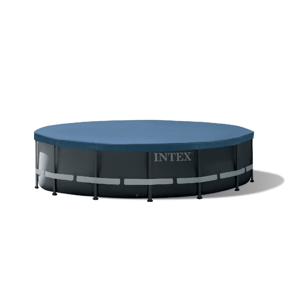 INTEX 16ft Round Ultra XTR Frame Pool Set – Superior Puncture Resistance Above Ground Swimming Pool for High-Use Fun - Image 2