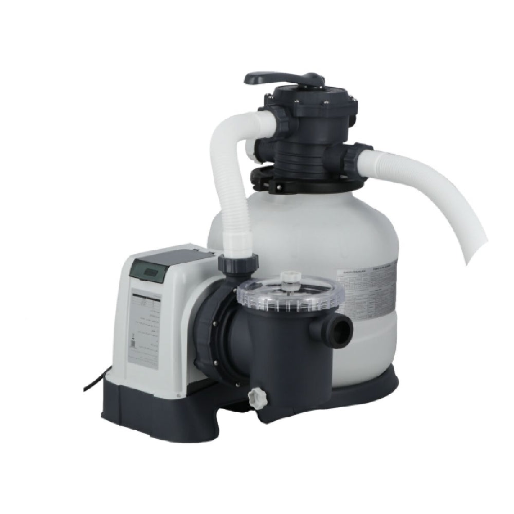INTEX Krystal Clear Sand Filter Pump – 2,100 GPH Durable Above Ground Pool Filtration System with Timer - Image 2