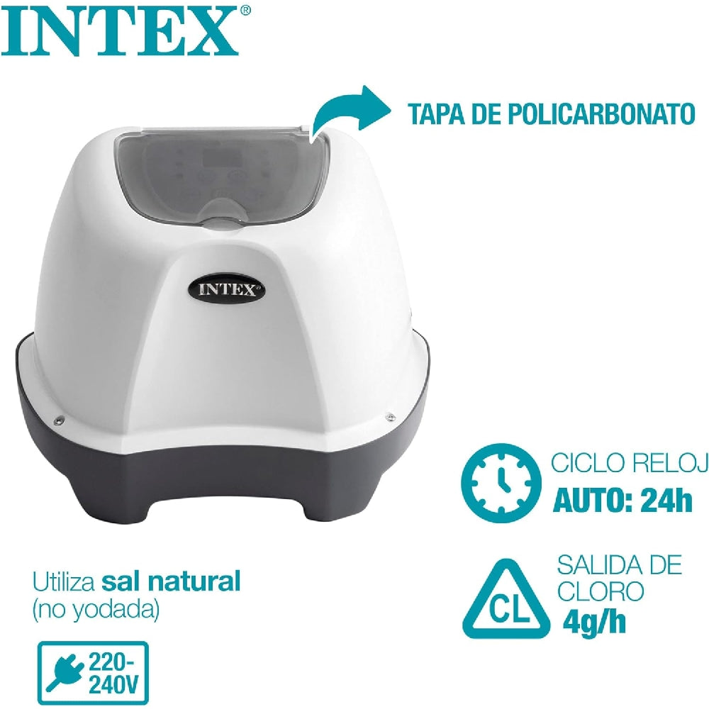 INTEX Krystal Clear Saltwater System 100-240V – Natural Chlorine Generator for Eco-Friendly Pool Maintenance - Image 4