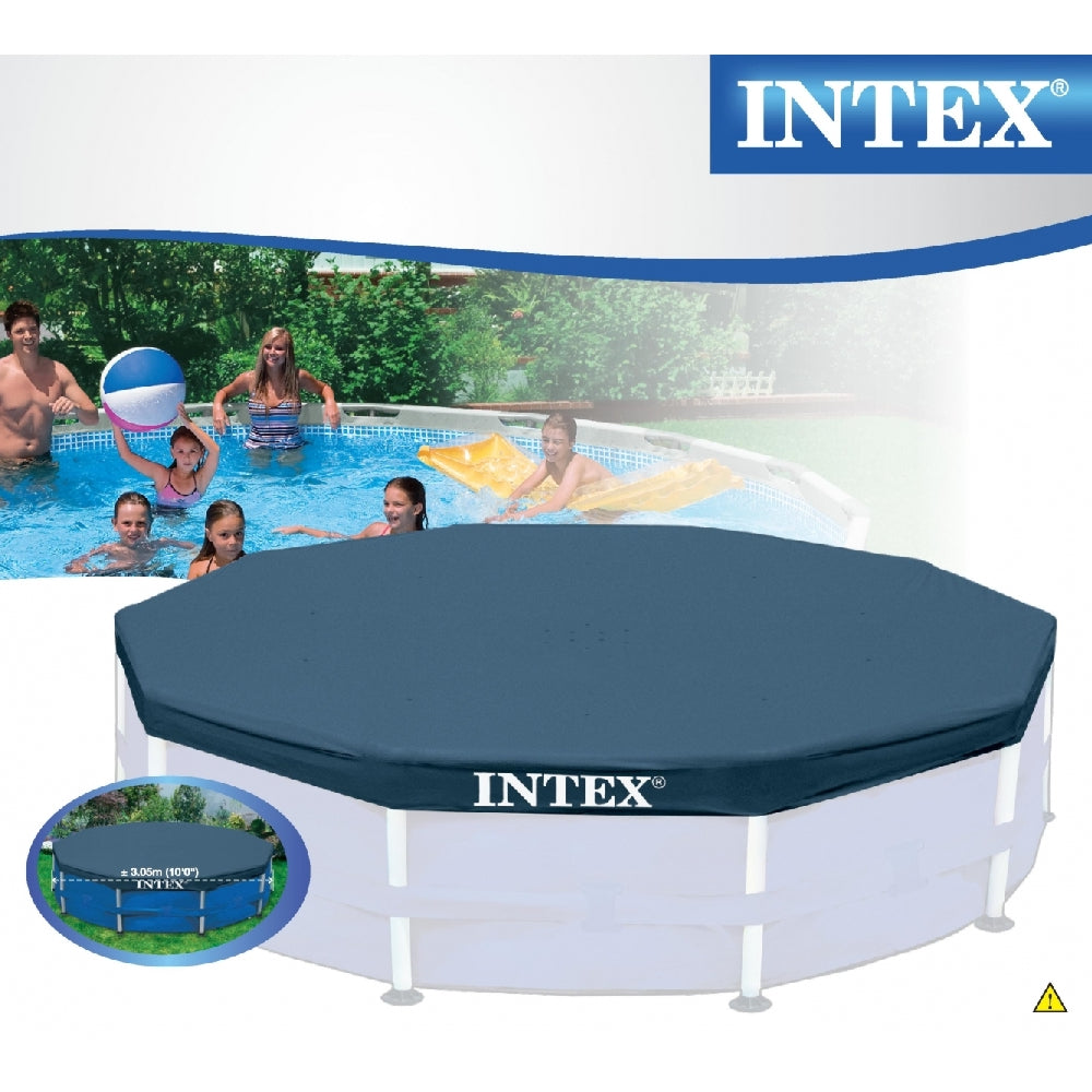 INTEX 15ft x 42in Prism Frame Round Pool Set – Easy Assembly Above Ground Pool with Hydro Aeration Technology - Image 4