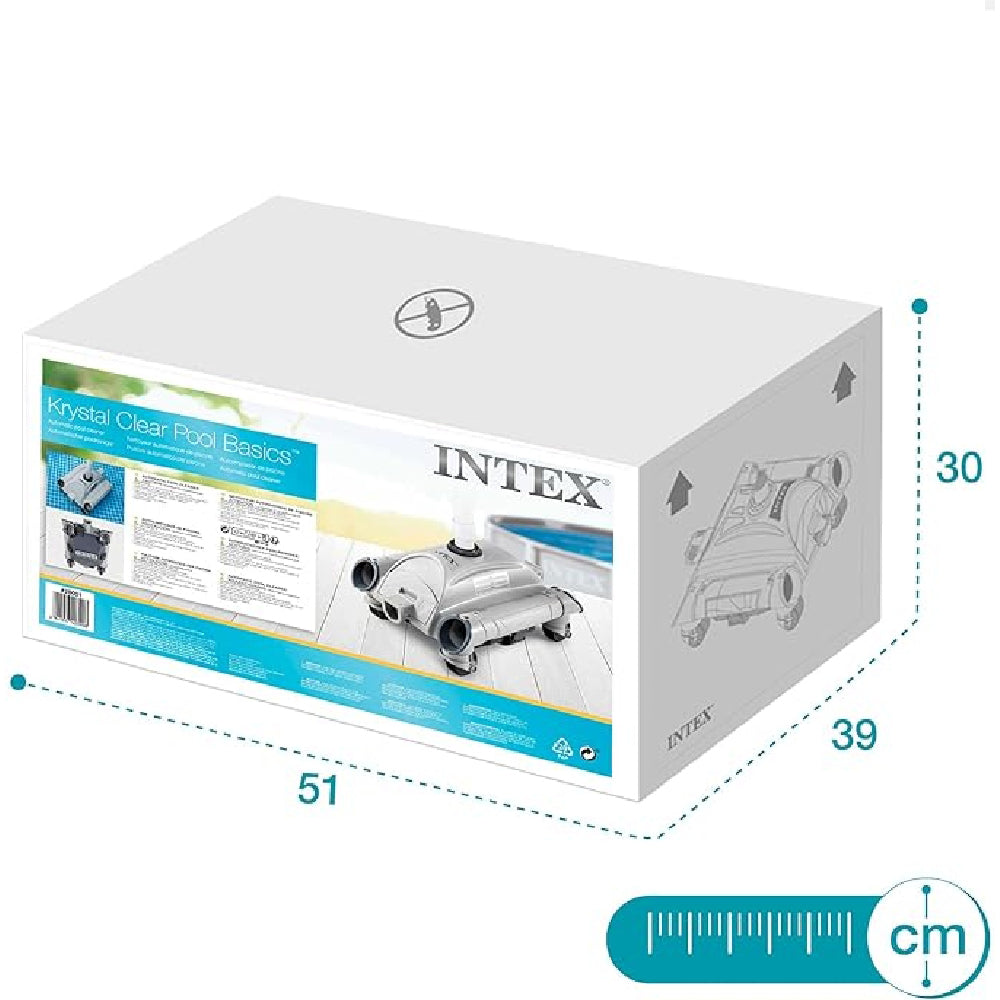 INTEX Automatic Above Ground Pool Vacuum – Suction-Side Robotic Cleaner for Floors & Debris (Unisex) - Image 5