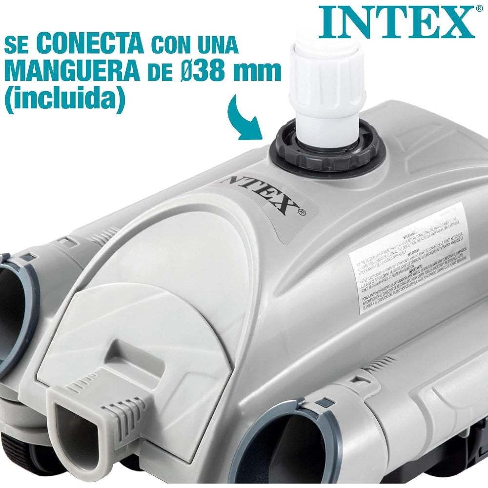 INTEX Automatic Above Ground Pool Vacuum – Suction-Side Robotic Cleaner for Floors & Debris (Unisex) - Image 6