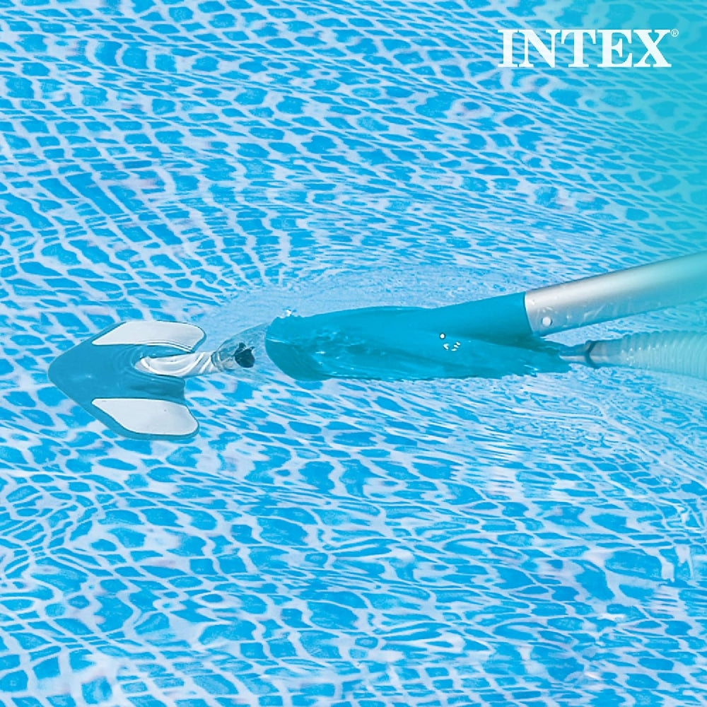 INTEX Deluxe Pool Maintenance Kit – Includes Vacuum, Skimmer Net & Scrub Brush for Above Ground Pools - Image 4