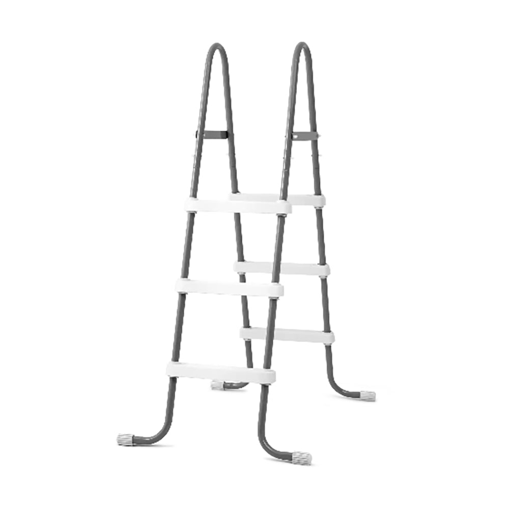 INTEX 42in 3-Step Heavy Duty Pool Ladder – Slip-Resistant Steel Frame Ladder for Above Ground Pools - Image 3